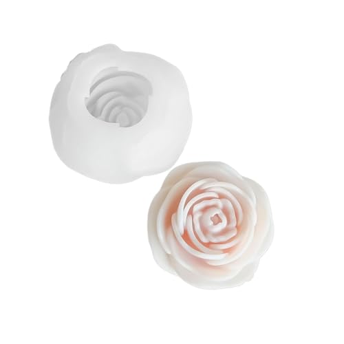 Silikonformen, Blumenform, Seife, Basteln, Ornament, geeignet für Seifenformen von UNTERING