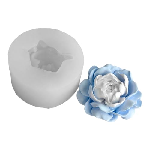 Silikonformen in Blumenform für Epoxidharzherstellung, handgefertigte Seife, Blumen-Silikone für Gipsdekoration, handgefertigte Form von UNTERING