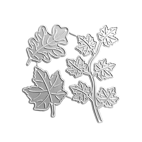 Stanzschablone aus Karbonstahl, Blattform, Schablone, Scrapbooking, für Karten, Dekoration, Metall-Stanzformen von UNTERING