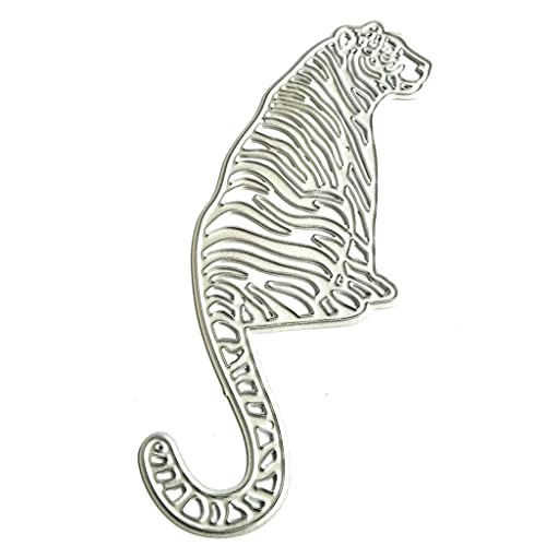 Tiertiger Stanzschablonen, Scrapbooking, Album, Papierkartenherstellung, Dekorationswerkzeug für Kinder und Erwachsene, Scrapbooking, Stanzformen Tiertiger Stanzschablonen, Scrapbooking, Album, Papierkartenherstellung, Dekorationswerkzeug für Kinder und Erwachsene, Scrapbooking, Stanzformen von UNTERING