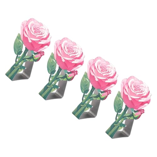 Tischdeckenklammern aus Edelstahl mit Rosenmuster, rostfreie Tischverschlüsse für drinnen und draußen, Esszimmerdekoration, Tischdeckenhalter Tischdeckenklammern aus Edelstahl mit Rosenmuster, rostfreie Tischverschlüsse für drinnen und draußen, Esszimmerdekoration, Tischdeckenhalter von UNTERING