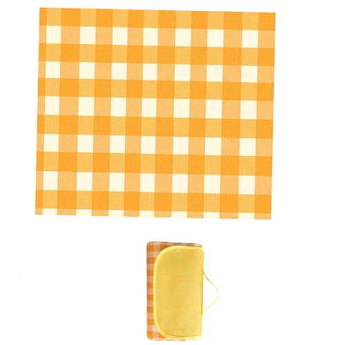 UNTERING Outdoor-Decke, 200 x 150 cm, leicht, wasserabweisend, faltbar, Camping-Bodenplane für Wandern, Reisen, Strand, wasserabweisend, Picknickunterlage von UNTERING