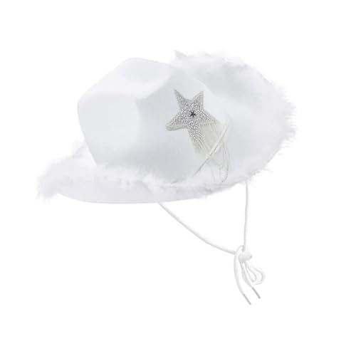 UNTERING Panamahut mit Schmucksteinen, schwere Kristalle, gefiedert, Überraschungsgeschenke für Mädchen, Jungen, Braut, für Karneval, Musikfestival, Panamahut UNTERING Panamahut mit Schmucksteinen, schwere Kristalle, gefiedert, Überraschungsgeschenke für Mädchen, Jungen, Braut, für Karneval, Musikfestival, Panamahut von UNTERING