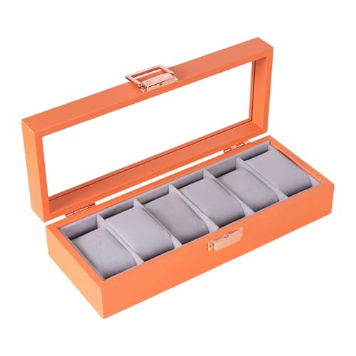 UNTERING Schmuckschatulle aus Leder mit verstärkten Metallbeschlägen, mehrschichtige Aufbewahrung für Armbänder, Geräte, Lederuhren, Schmuck-Organizer UNTERING Schmuckschatulle aus Leder mit verstärkten Metallbeschlägen, mehrschichtige Aufbewahrung für Armbänder, Geräte, Lederuhren, Schmuck-Organizer von UNTERING
