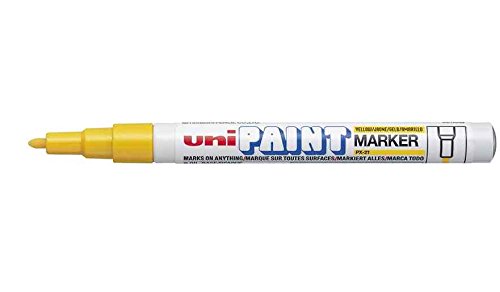 Uni Farbige Marker für Viele Verschiedene Oberflächen, Rundspitze, PX - 21 Yellow Uni Farbige Marker für Viele Verschiedene Oberflächen, Rundspitze, PX - 21 Yellow von UNi