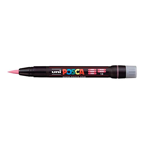 Uni Posca Marker PCF-350, Schreiber, Spitzenbreite 8 mm, Pink. von POSCA