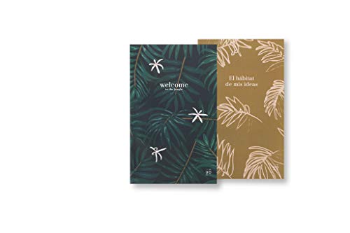2er Pack Notizbücher"Habitat de mis ideas" von UO