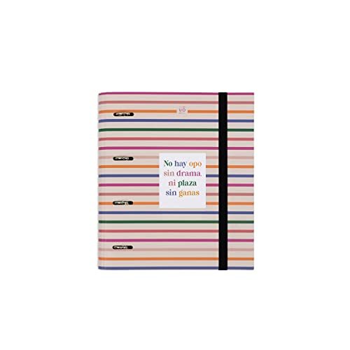 Ordner mit 4 Ringen "Kein Opos ohne Drama", Hardcover, A4, mehrfarbig Ordner mit 4 Ringen "Kein Opos ohne Drama", Hardcover, A4, mehrfarbig von UO