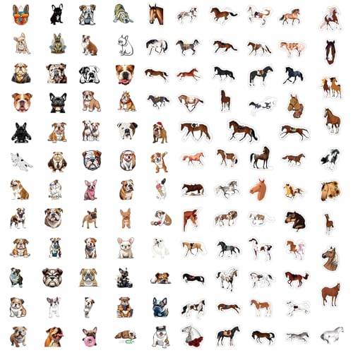 UOCAI 115 Stück Sticker, 60 Stück Pferde Aufkleber Set 55 Stück Welpe Sticker Pferde Aufkleber für Kinder Pferdesticker Pferde Graffiti Kinder Aufkleber Welpe Aufkleber für Jugendliche Erwachsene UOCAI 115 Stück Sticker, 60 Stück Pferde Aufkleber Set 55 Stück Welpe Sticker Pferde Aufkleber für Kinder Pferdesticker Pferde Graffiti Kinder Aufkleber Welpe Aufkleber für Jugendliche Erwachsene von UOCAI