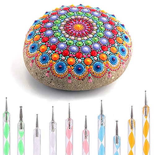 UOHLCX HBJWOV Rock Painting Pen Dot Dotting Tools Painting Stencils DIY Stone Embossing Starter Drawing Stylus Pens Art Kit UOHLCX HBJWOV Rock Painting Pen Dot Dotting Tools Painting Stencils DIY Stone Embossing Starter Drawing Stylus Pens Art Kit von UOHLCX