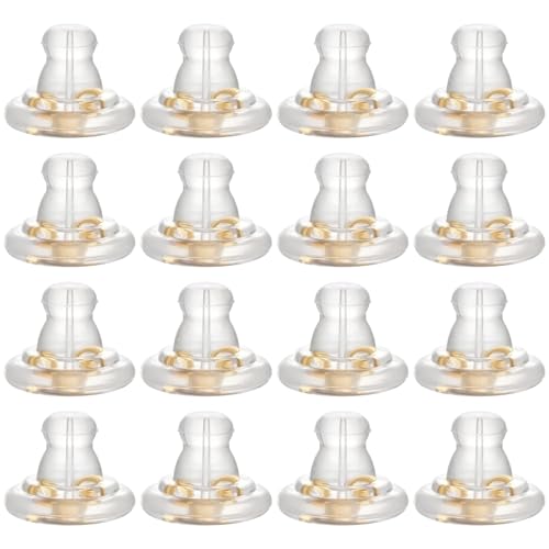 Ohrring-Verschlüsse für schwere Ohrringe, Ohrring-Verschlüsse, Ohrring-Verschlüsse für Ohrstecker, Silikon-Ohrring-Verschlüsse, bequeme Ohrring-Verschlüsse, weiche Ohrring-Verschlüsse zum Schlafen für Ohrring-Verschlüsse für schwere Ohrringe, Ohrring-Verschlüsse, Ohrring-Verschlüsse für Ohrstecker, Silikon-Ohrring-Verschlüsse, bequeme Ohrring-Verschlüsse, weiche Ohrring-Verschlüsse zum Schlafen für von UOMIO