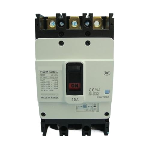 UOUOBEAR Marine Circuit Breakers HGM125L 40A for Marine Electrical Applications von UOUOBEAR