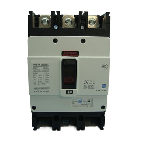 UOUOBEAR Marine Circuit Breakers HGM250L 175A for Marine Electrical Applications UOUOBEAR Marine Circuit Breakers HGM250L 175A for Marine Electrical Applications von UOUOBEAR