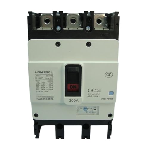 UOUOBEAR Marine Circuit Breakers HGM250L 200A for Marine Electrical Applications von UOUOBEAR