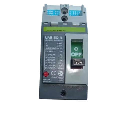 UOUOBEAR Marine Circuit Breakers UAB50R 2P 20A for Marine Electrical Applications UOUOBEAR Marine Circuit Breakers UAB50R 2P 20A for Marine Electrical Applications von UOUOBEAR