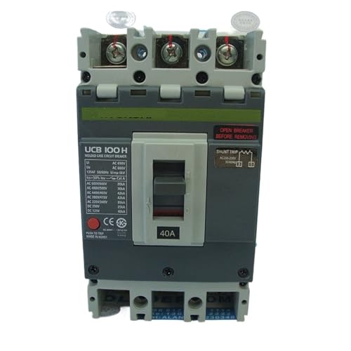 UOUOBEAR Marine Circuit Breakers UCB100H 3P 40A+SHT for Marine Electrical Applications UOUOBEAR Marine Circuit Breakers UCB100H 3P 40A+SHT for Marine Electrical Applications von UOUOBEAR