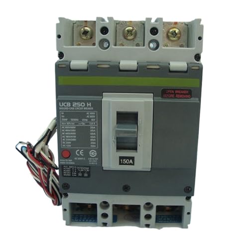 UOUOBEAR Marine Circuit Breakers UCB250H 3P 150 for Marine Electrical Applications von UOUOBEAR
