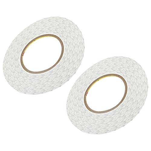 UPALDHOU Hochtemperaturbeständiges Doppelseitiges Klebeband 2 Mm/3 Mm/5, Langlebig für den LCD -Bildschirm des Telefons, Wartung von Mobiltelefonen, 2pcsset (Weiße zweiseitige Klebstoff 2mm) von UPALDHOU