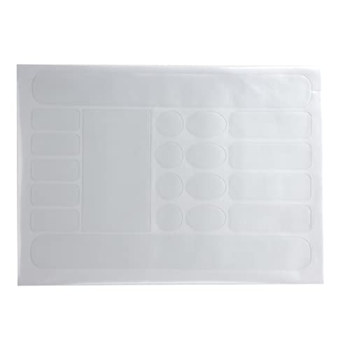 UPALDHOU Kettenstich- und Rahmenaufkleber -Beschützer Kit für Fahrräder, Modisches Styling, Schutz vor Kettenkabelverschleiß, Universelle Fit Fahrradzyklen (Transparent) von UPALDHOU