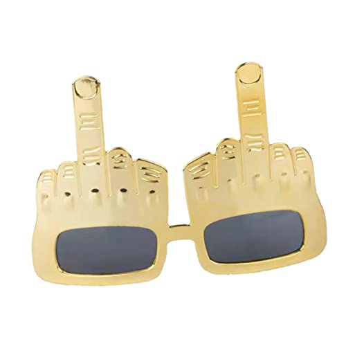 UPALDHOU Mittelfinger-Neuheits-Sonnenbrille, Lustige Party-Finger-Sonnenbrille für Party-Brillen-Requisiten UPALDHOU Mittelfinger-Neuheits-Sonnenbrille, Lustige Party-Finger-Sonnenbrille für Party-Brillen-Requisiten von UPALDHOU