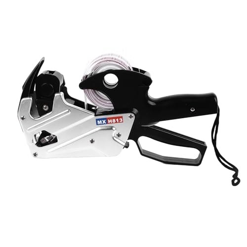 UPALDHOU Multi Funktional 8 -stelligale Preis Numerical Tag Maker Metal Price Labeller Tool für Supermarktarbeiter Tag -Waffe, Preiswerkzeug, Preiswerkzeug von UPALDHOU