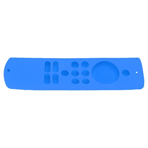 UPALDHOU Stoßdicht von Silikon Fernbedienungsschutzabdeckung mit Lanyard für Fire TV Stick Lite, Anti -Slip -Schutzhülle (BLUE) von UPALDHOU