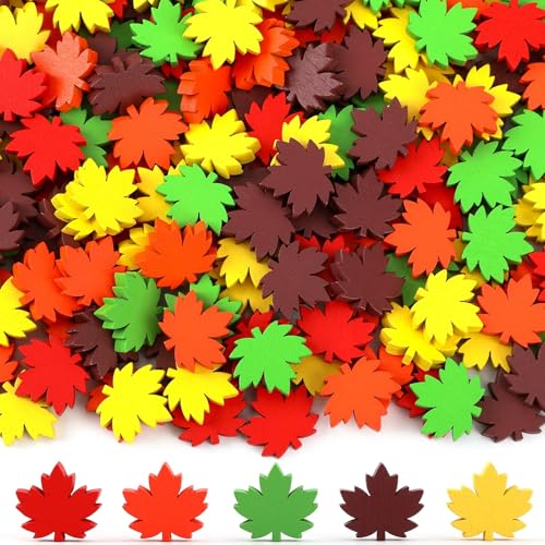 UPINS 300 Stück Herbst-Ahornblatt-Holzperlen in Herzform, Holzperlen für Herbst, abgestufte Tablett-Girlande, Basteln, Halsketten, Armbänder, Schmuckherstellung, DIY, Party, Heimdekoration UPINS 300 Stück Herbst-Ahornblatt-Holzperlen in Herzform, Holzperlen für Herbst, abgestufte Tablett-Girlande, Basteln, Halsketten, Armbänder, Schmuckherstellung, DIY, Party, Heimdekoration von UPINS