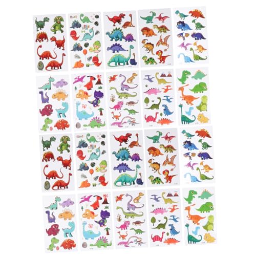 UPKOCH 1 Satz 20 Blätter Dinosaurier-Aufkleber Schlafzimmer Dekoration wandaufkleber Funny Sticker tapetenablöser Aufkleber lustig wasserfeste Aufkleber unikal wasserfeste Sticker dinozu UPKOCH 1 Satz 20 Blätter Dinosaurier-Aufkleber Schlafzimmer Dekoration wandaufkleber Funny Sticker tapetenablöser Aufkleber lustig wasserfeste Aufkleber unikal wasserfeste Sticker dinozu von UPKOCH
