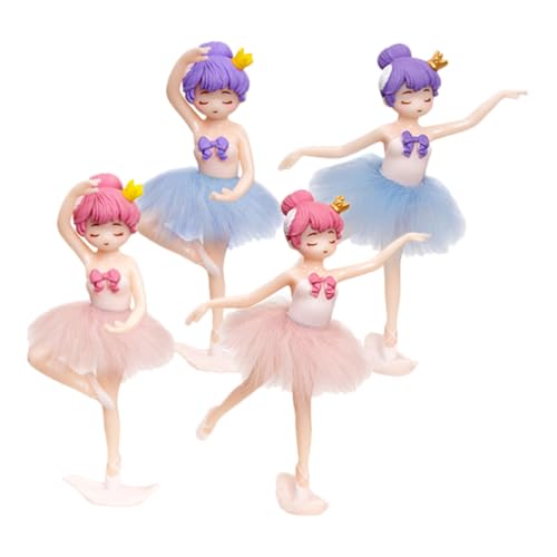UPKOCH 1 Satz Ballerina-mädchen Geburtstag Ballettfiguren Gänseblümchen Prinzessin Büro Dekoration Office Decoration Desktop-tänzerin- Kuchen Dekoratives Accessoire Pvc 4 Stück UPKOCH 1 Satz Ballerina-mädchen Geburtstag Ballettfiguren Gänseblümchen Prinzessin Büro Dekoration Office Decoration Desktop-tänzerin- Kuchen Dekoratives Accessoire Pvc 4 Stück von UPKOCH