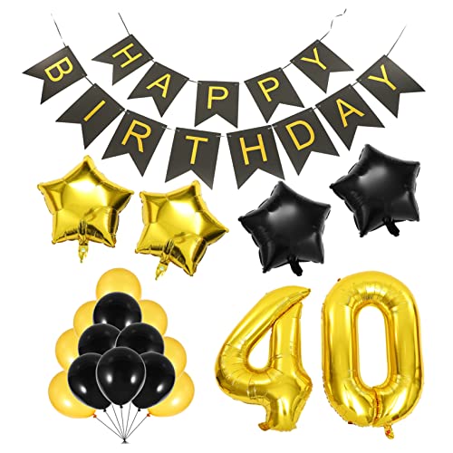 UPKOCH 1satz Geburtstag Luftballons Deko Folienballons Mit Banner Für Geburtstagsfeiern Einfach Zu Montieren Für Innen Und Außen Geeignet UPKOCH 1satz Geburtstag Luftballons Deko Folienballons Mit Banner Für Geburtstagsfeiern Einfach Zu Montieren Für Innen Und Außen Geeignet von UPKOCH