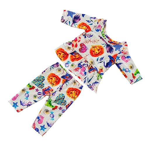 UPKOCH 1 Satz Halloween-Puppenkleidung Exquisite Puppen-Outfits Kleidungsstücke für 18-Zoll-Puppen Exquisite Kleidung für Puppen Outfit für Puppe entzückende Kleidung Stoff von UPKOCH