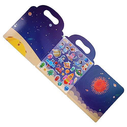 UPKOCH 1 Satz Sticker- kinderzimmer wanddeko wandpolsterung kinderzimmer Abziehbare Sticker Wiederverwendbare Sticker Buch mit Abziehbildern für DIY-Stickerbuch Papier UPKOCH 1 Satz Sticker- kinderzimmer wanddeko wandpolsterung kinderzimmer Abziehbare Sticker Wiederverwendbare Sticker Buch mit Abziehbildern für DIY-Stickerbuch Papier von UPKOCH