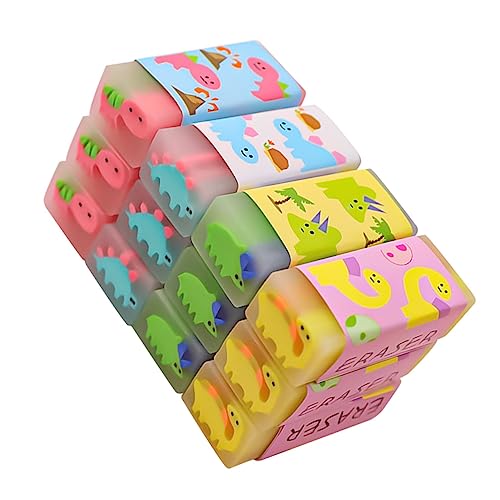 UPKOCH 1 Satz Teiliges Dinosaurier Radiergummis Für Radiergummi Cartoon Tiere Schulbedarf Sicheres Material 12 Stück UPKOCH 1 Satz Teiliges Dinosaurier Radiergummis Für Radiergummi Cartoon Tiere Schulbedarf Sicheres Material 12 Stück von UPKOCH