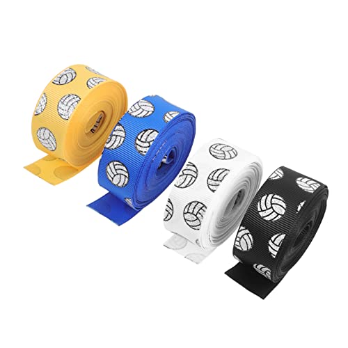 UPKOCH 1 Satz Volleyball Dekorationsband Yards Bastelband Für Diy Projekte Geschenkverpackungen Blumensträuße Und Festdekorationen 4rollen UPKOCH 1 Satz Volleyball Dekorationsband Yards Bastelband Für Diy Projekte Geschenkverpackungen Blumensträuße Und Festdekorationen 4rollen von UPKOCH