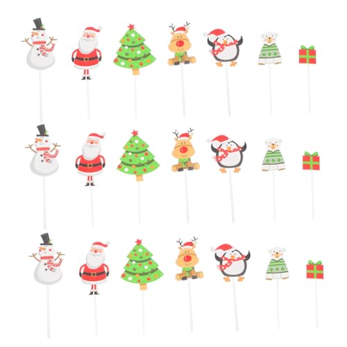 UPKOCH 1 Satz Weihnachtskucheneinsatz Christmas Cake Decoration Weihnachten Tortendeko Kuchendeckel Weihnachts-dessert-picks Kuchen Picks Zubehör Für Partykuchen Papier Colorful 70 Stück UPKOCH 1 Satz Weihnachtskucheneinsatz Christmas Cake Decoration Weihnachten Tortendeko Kuchendeckel Weihnachts-dessert-picks Kuchen Picks Zubehör Für Partykuchen Papier Colorful 70 Stück von UPKOCH
