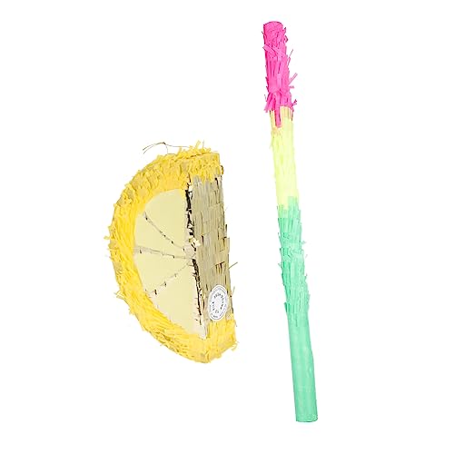 UPKOCH 1 Satz Zitronen-piñata Schwimmbad Gamer-party-dekorationen Luau-party Geburtstagsdekoration Pinata Charme Partybecher Und -teller Aluminiumfolie Yellow UPKOCH 1 Satz Zitronen-piñata Schwimmbad Gamer-party-dekorationen Luau-party Geburtstagsdekoration Pinata Charme Partybecher Und -teller Aluminiumfolie Yellow von UPKOCH
