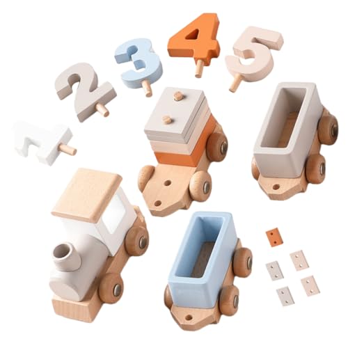 UPKOCH 1 Satz Zug holzspielzeug für Zugset geburtstagsgeschenk train kid toys pädagogisches Blockspielzeug pädagogisches hölzern Light Brown UPKOCH 1 Satz Zug holzspielzeug für Zugset geburtstagsgeschenk train kid toys pädagogisches Blockspielzeug pädagogisches hölzern Light Brown von UPKOCH