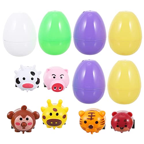 UPKOCH 1 Set Eier In Tierform Geschenkboxen Für Osterspielzeug Osterbedarf Geschenkboxen In Eierform Eierschachteln Pralinenschachteln Entzückendes Mit Ostern Gefülltes Plastik von UPKOCH