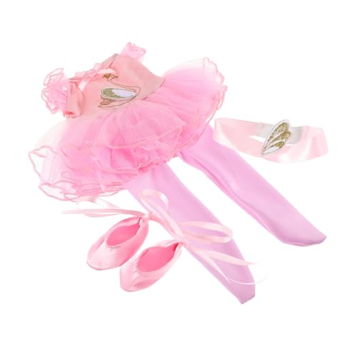 UPKOCH 1 Set Puppen Ballett Outfit Inklusive Tanzrock Und Schuhen Puppen Ballett Ballerina Outfits Für Wiedergeborene Puppen Formelle Kleidung Und Ballerina Puppenkleidung UPKOCH 1 Set Puppen Ballett Outfit Inklusive Tanzrock Und Schuhen Puppen Ballett Ballerina Outfits Für Wiedergeborene Puppen Formelle Kleidung Und Ballerina Puppenkleidung von UPKOCH