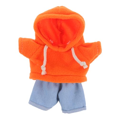 UPKOCH 1 Set Puppenkleidung Kapuzenpullover Und Jeans Outfit FüR 20 cm GroßE Mini PlüSchtiere, Austauschbare Kleidung FüR BäRen Puppen, DIY ZubehöR FüR Kinder UPKOCH 1 Set Puppenkleidung Kapuzenpullover Und Jeans Outfit FüR 20 cm GroßE Mini PlüSchtiere, Austauschbare Kleidung FüR BäRen Puppen, DIY ZubehöR FüR Kinder von UPKOCH