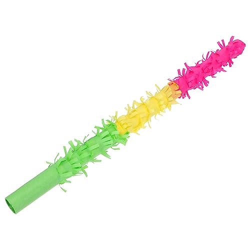 UPKOCH 1 Stück Piñata-sticks Stöcke Pinata-stick Geburtstagsdekorationen Für Geburtstagsfeier Party Grüner Pinata-stab Geburtstagsversorgung Spielzubehör Zum Geburtstag Papier Bunt von UPKOCH