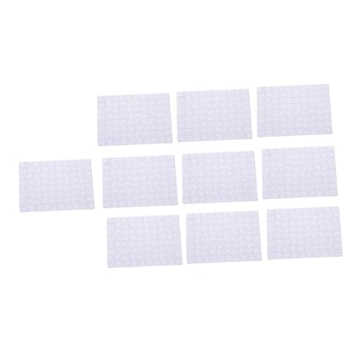 UPKOCH Leeres Sublimations-Puzzle 10 Blätter Ölfarben Aquarellfarben Geeignet Für Kreative Wandkunst von UPKOCH