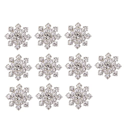 UPKOCH 10 Stück DIY Schmuck Strass DIY-Accessoire-anhänger Legierte Ornamente Schmuckzubehör Schmuck DIY Zubehör Silver UPKOCH 10 Stück DIY Schmuck Strass DIY-Accessoire-anhänger Legierte Ornamente Schmuckzubehör Schmuck DIY Zubehör Silver von UPKOCH