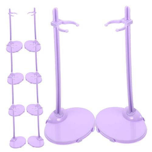 UPKOCH 10 Stück Doll Stand Tragbarer Puppenständer für Modelle und Figuren für Aufbewahrung und Präsentation von Puppen im Kinderzimmer Robust und Dekorativ von UPKOCH
