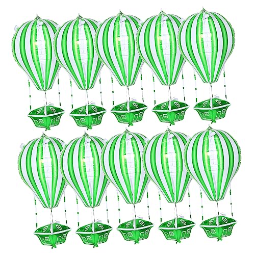 UPKOCH 10 Stück Heißluftballon Alles Zum Geburtstag Ballon Gänseblümchen Dekorationen Und Metallisch Blau Größer Luftballons Für Geburtstagsfeiern Partydekor Grün Aluminiumfolie UPKOCH 10 Stück Heißluftballon Alles Zum Geburtstag Ballon Gänseblümchen Dekorationen Und Metallisch Blau Größer Luftballons Für Geburtstagsfeiern Partydekor Grün Aluminiumfolie von UPKOCH