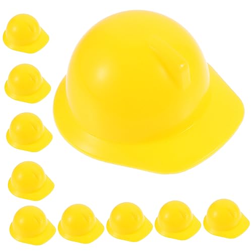 UPKOCH 10 Stück Helmmodellspielzeug Puppe Mini-Helme Kinderhelm Miniatur Mini-Sicherheitshut- Kleiner Helm Puppenhut Mini -Bauspielzeug Mini-Schutzhelme Mini-Baumaterialien Abs Gelb UPKOCH 10 Stück Helmmodellspielzeug Puppe Mini-Helme Kinderhelm Miniatur Mini-Sicherheitshut- Kleiner Helm Puppenhut Mini -Bauspielzeug Mini-Schutzhelme Mini-Baumaterialien Abs Gelb von UPKOCH