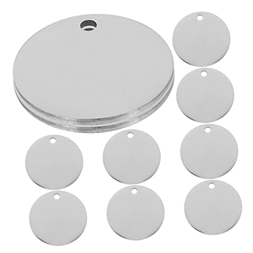 UPKOCH 10 Stück Leere Hundemarke Gravurrohlinge Stempeln Stempeletikett metallstempel Adressanhänger ID-Tag mit Haustiergravur gravierte Erkennungsmarken für Haustiere Rostfreier Stahl UPKOCH 10 Stück Leere Hundemarke Gravurrohlinge Stempeln Stempeletikett metallstempel Adressanhänger ID-Tag mit Haustiergravur gravierte Erkennungsmarken für Haustiere Rostfreier Stahl von UPKOCH