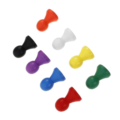 UPKOCH 10 Stück Schachfigur aus Holz Schach für Brettspiel Spielzubehör Tabletop-Spielkomponente Mini familienspiele brettspiele Holzfiguren für Gesellschaftsspiele Logikspiele Lotusbaum von UPKOCH