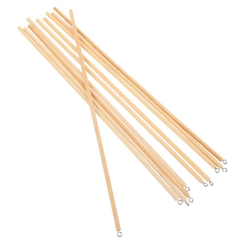 UPKOCH 10 Stück Schattenpuppenmaterial unfertige Bastelstäbchen hölzern Khaki UPKOCH 10 Stück Schattenpuppenmaterial unfertige Bastelstäbchen hölzern Khaki von UPKOCH