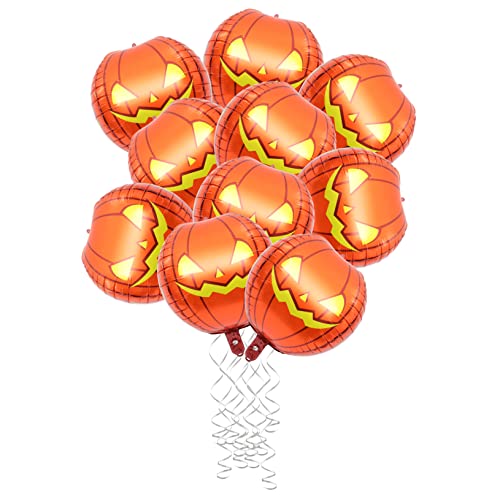 UPKOCH 10 Stück Teiliges Halloween Party Aufblasbare Kürbis Luftballons aus Robustem Aluminiumfolie Langlebige Deko für Halloween Feiern Gruselige Foto Requisiten für Erwachsene UPKOCH 10 Stück Teiliges Halloween Party Aufblasbare Kürbis Luftballons aus Robustem Aluminiumfolie Langlebige Deko für Halloween Feiern Gruselige Foto Requisiten für Erwachsene von UPKOCH